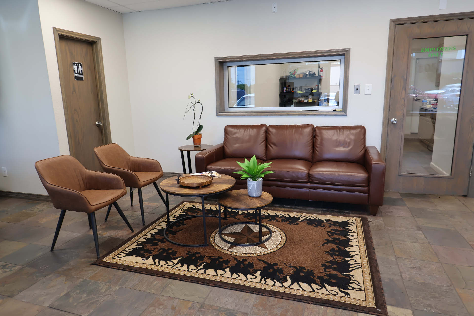 Customer lounge